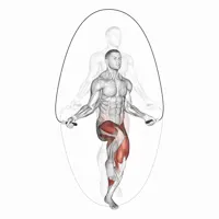 Alternating High Rope Skipping