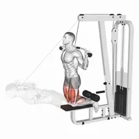 Assisted Free Leg Curl with Pulley