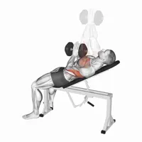 Close Neutral Angle Incline Dumbbell Press