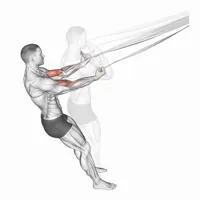 Drop curl with bands