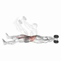 Dumbbell V ups
