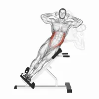 Incline Side Crunch