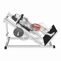 Incline Sumo Squat on Machine