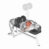 Isolated Dumbbell Supinated Bench Press