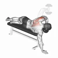 Isolated Horizontal Lateral Raise with Dumbbell