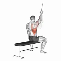 Isolated Pull Up on High Pulley