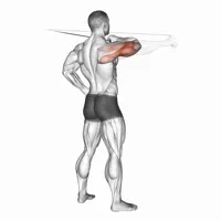 Isolated Rear Extension on High Pulley