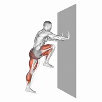 Knee raise with support