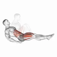 Lower seated crunch