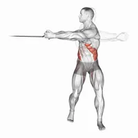 Standing Waist Twists with Band