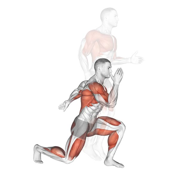 Jumping stride — ejercicio de Cardio, nivel Intermedio