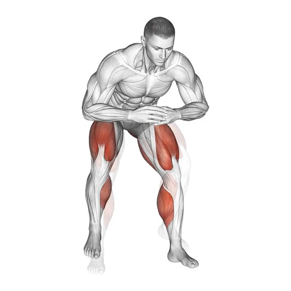 Quick feet, crouching — ejercicio de General, nivel Intermedio